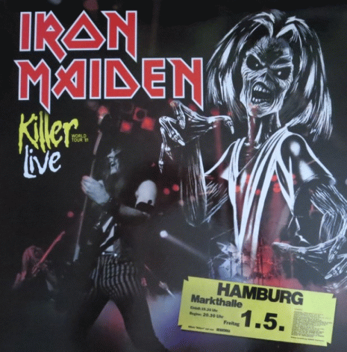 Iron Maiden (UK-1) : Hamburg Markthalle